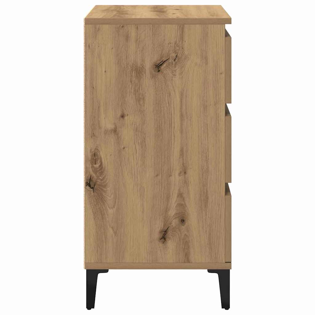 Nachttisch Artisan-Eiche 40 x 35 x 70 cm Holzwerkstoff